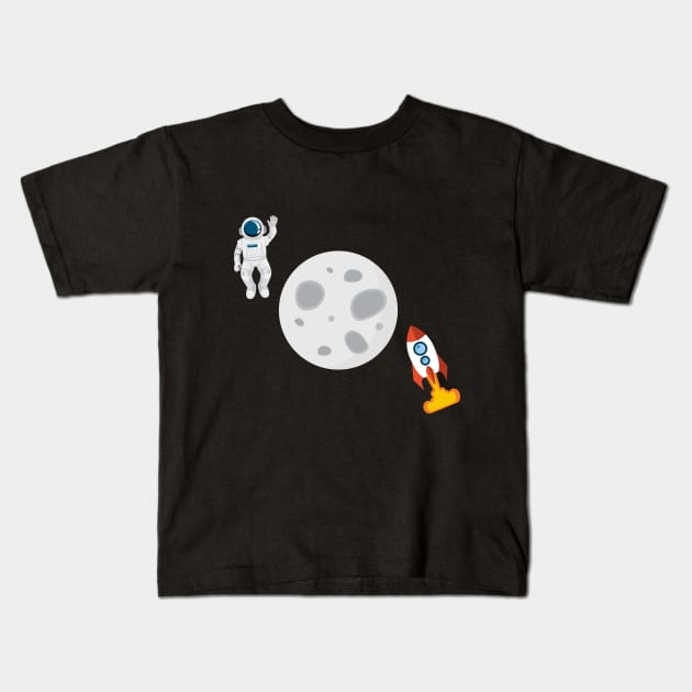 Space Kids T-Shirt by MaiKStore